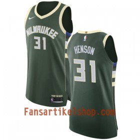 NBA Milwaukee Bucks Trikot John Henson 31 Nike 2017-18 Grün Swingman - Herren